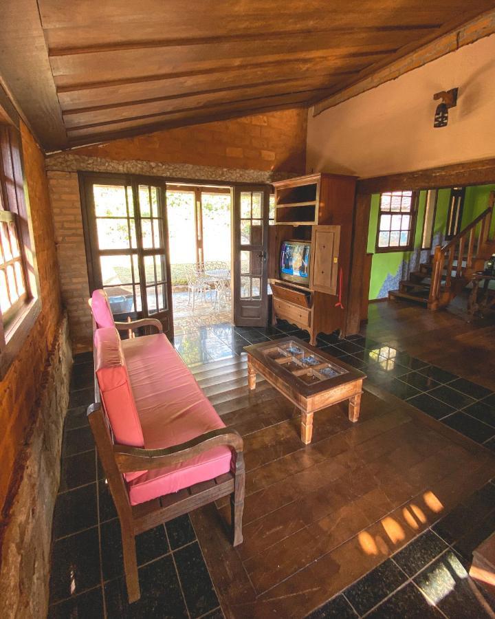 Em Tiradentes, Minas Gerais, Casa Tipica E Espacosa Em Terreno Arborizado Exteriör bild